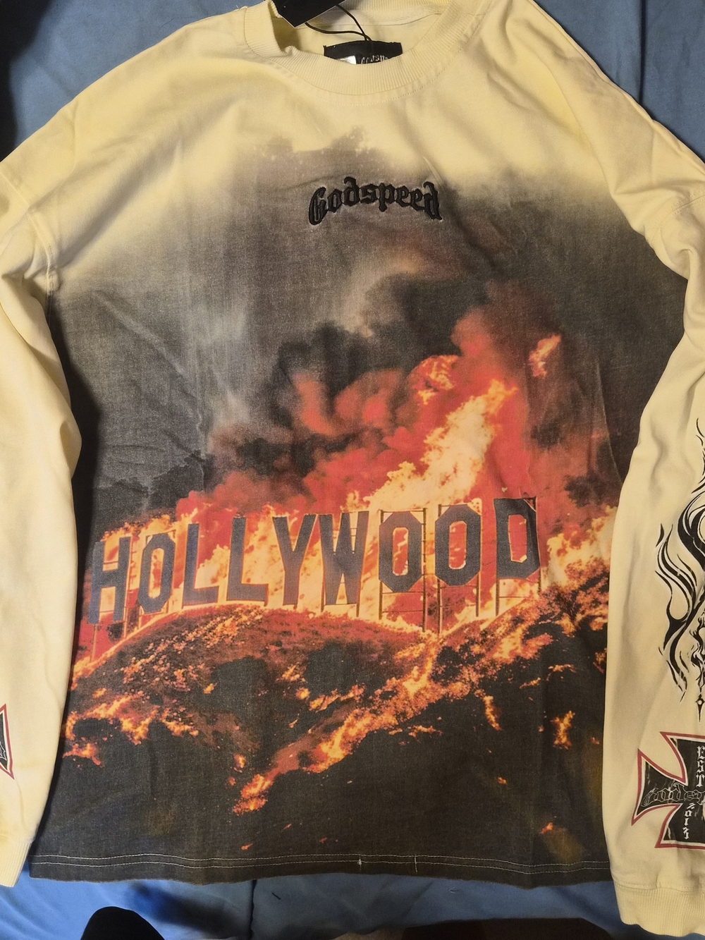 Godspeed Hollywood Graphic Long-Sleeve Shirt